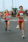Senior womens 4 stage relay, 2021 Northern 6 and 4 Stage and Young Athletes Road Relays, Redcar. Photo: David T. Hewitson/Sports for All Pics